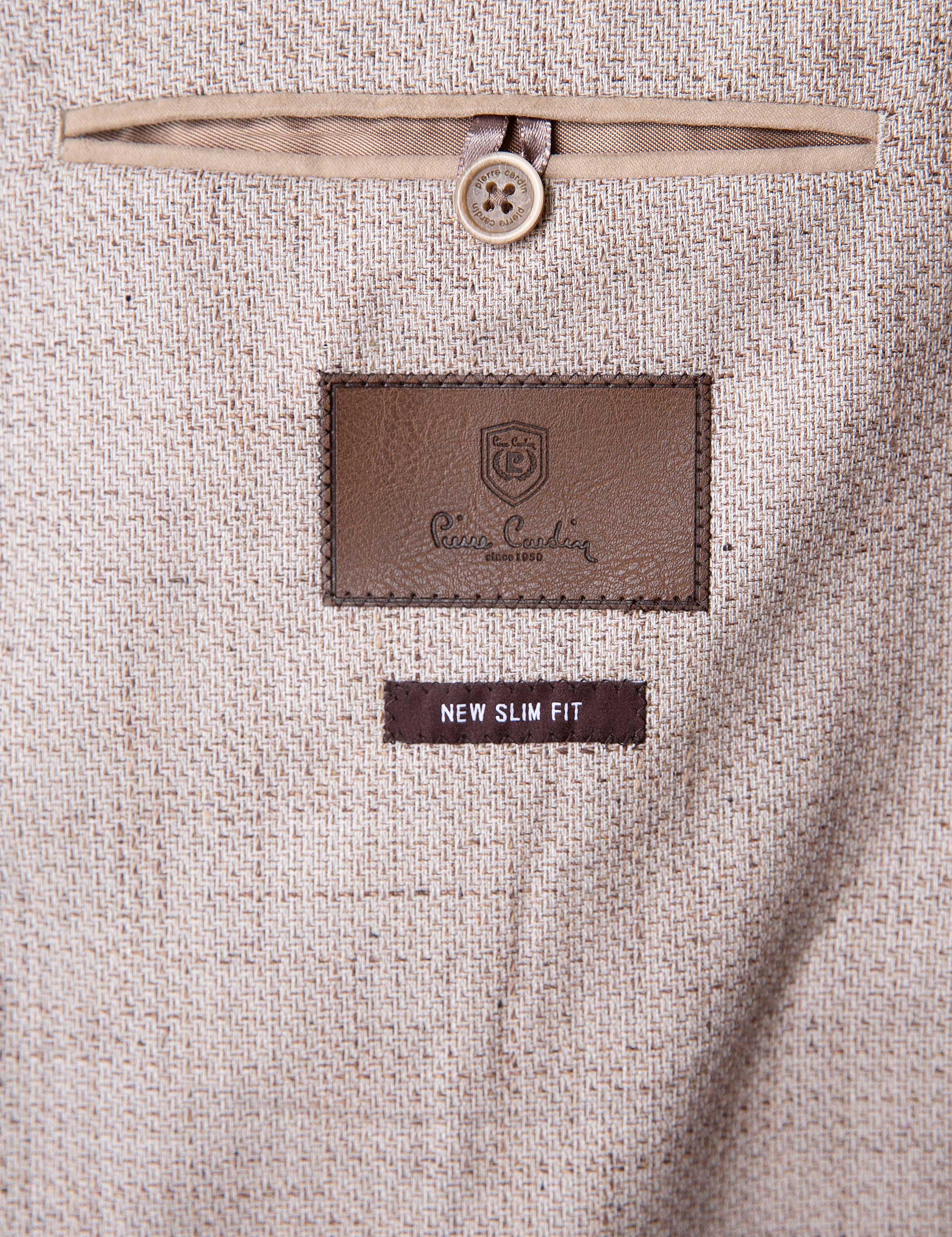 Bej Ex. Slim Fit Ceket