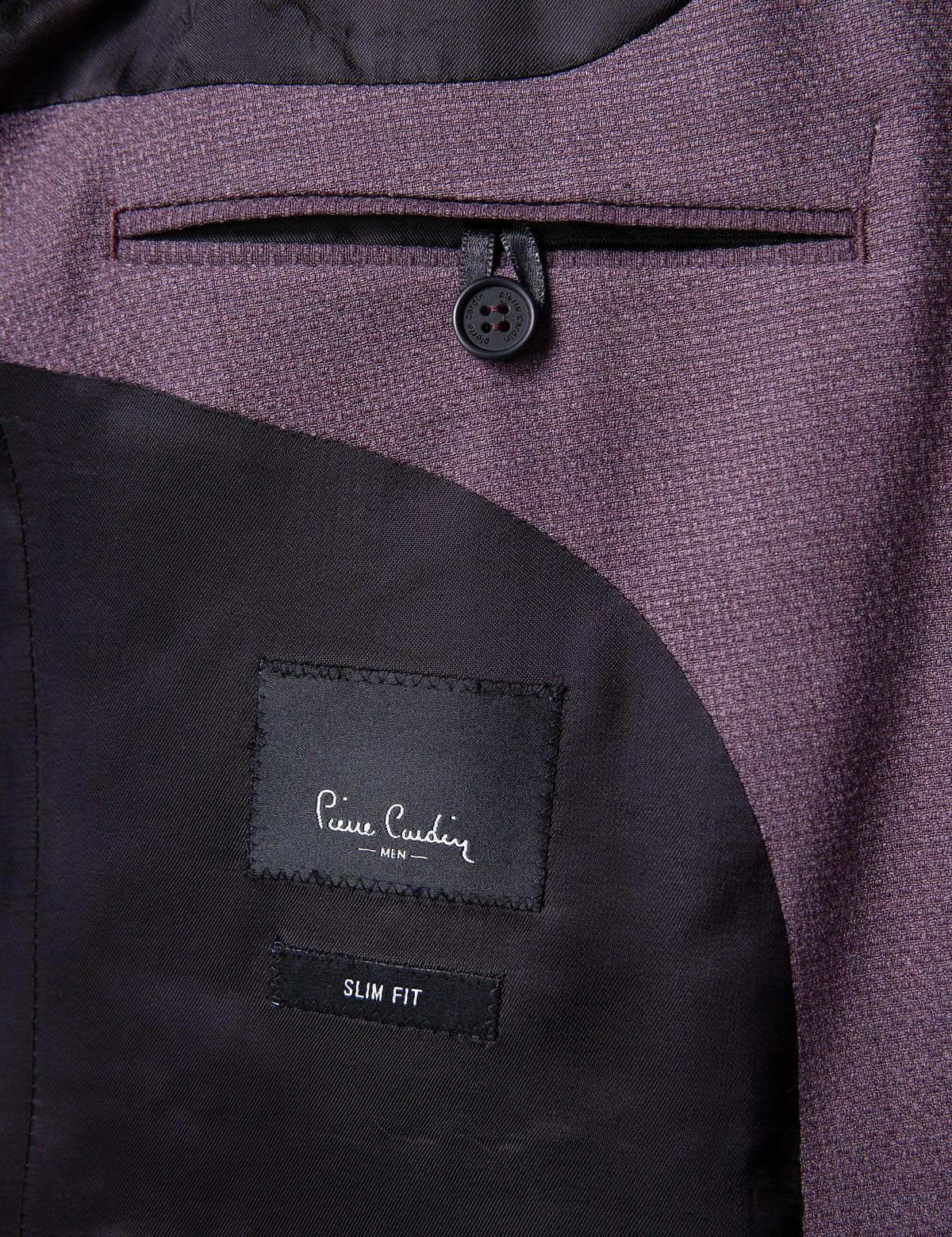 Bordo Slim Fit Takım Elbise - 50205302083