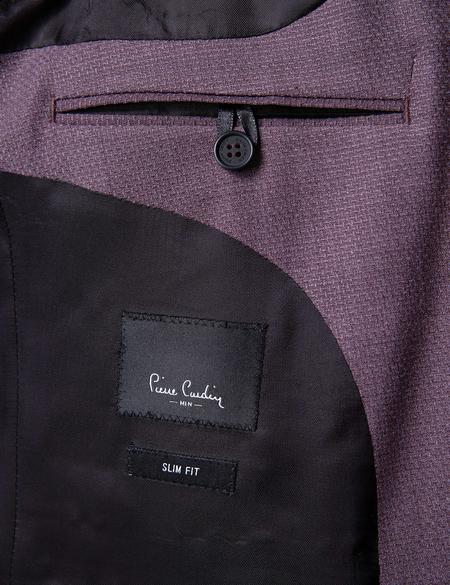 Bordo Slim Fit Takım Elbise - 50205302083