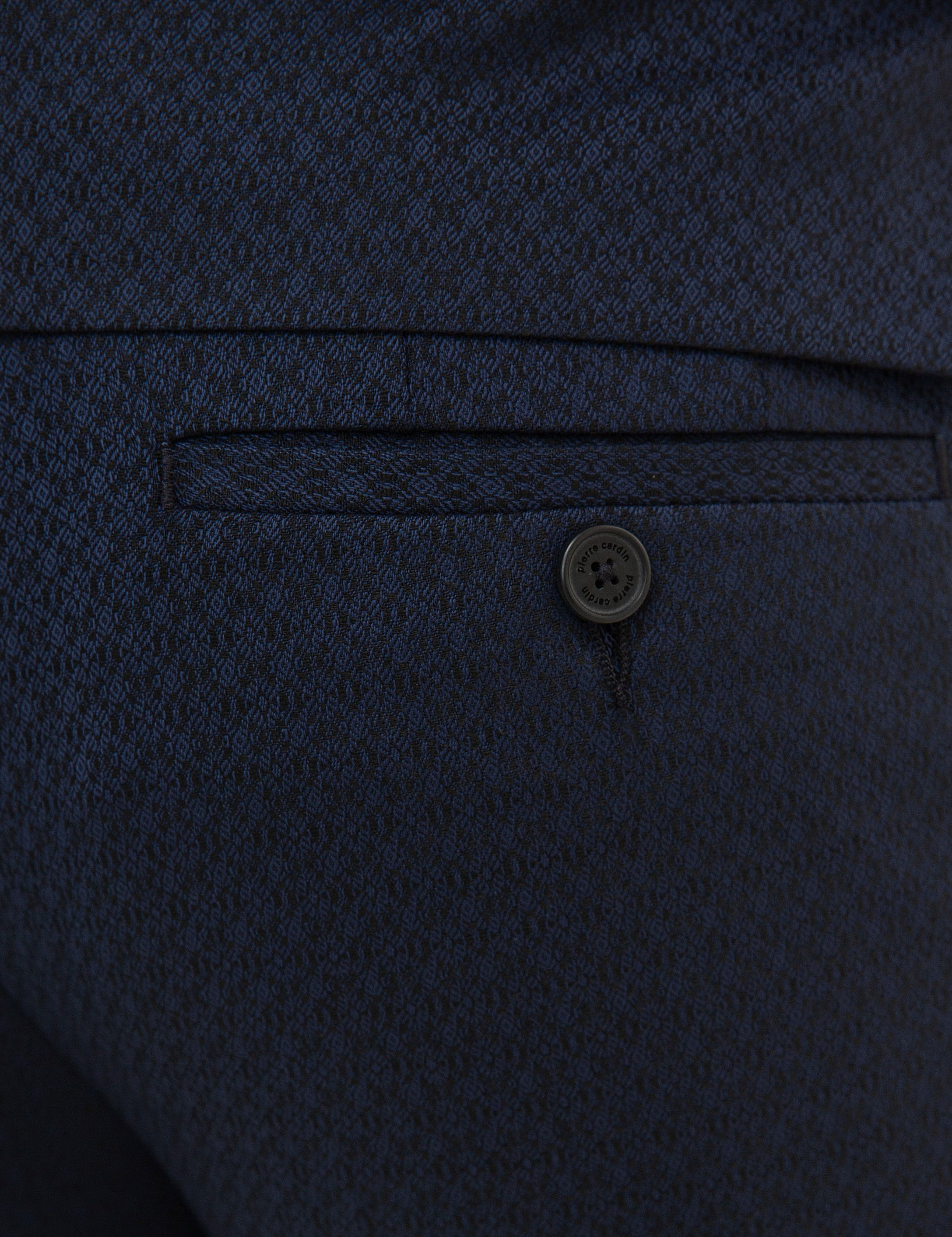 Lacivert Yelekli Ekstra Slim Fit Damatlık Smokin