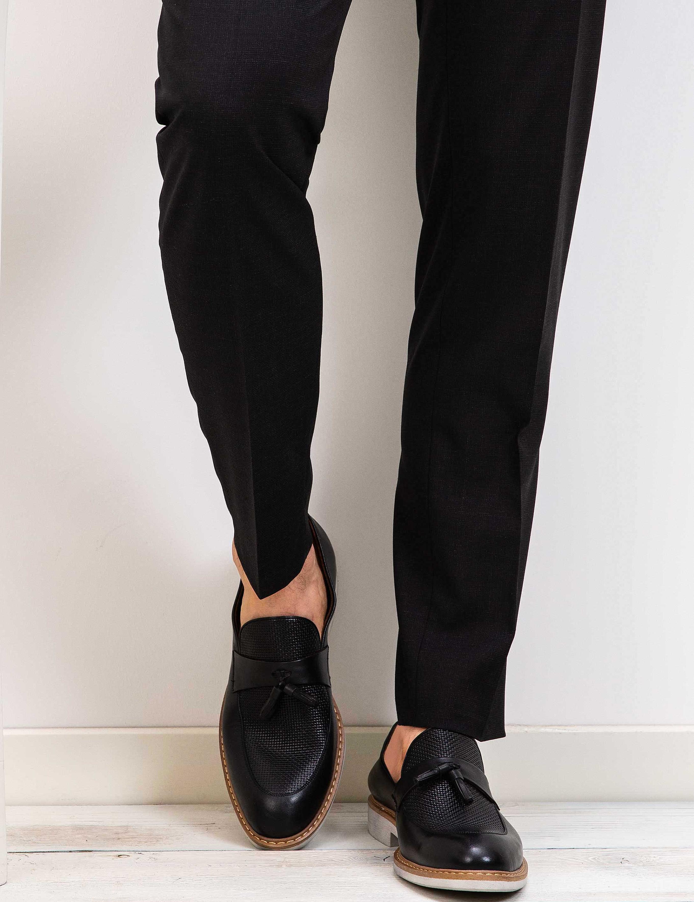 Siyah Slim Fit Ayakkabı