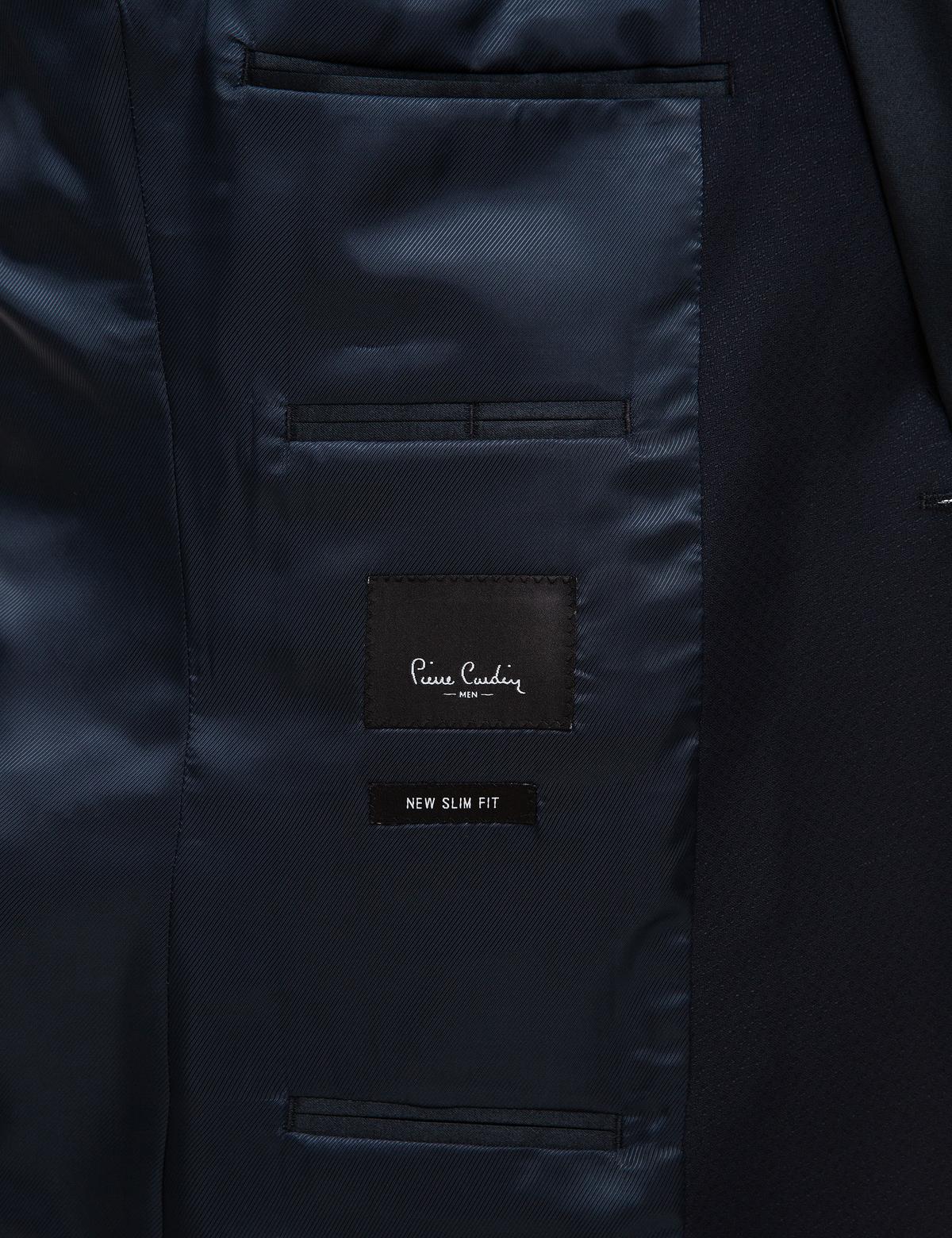 Lacivert Ex. Slim Fit Yelekli Smokin Damatlık - 50224051008