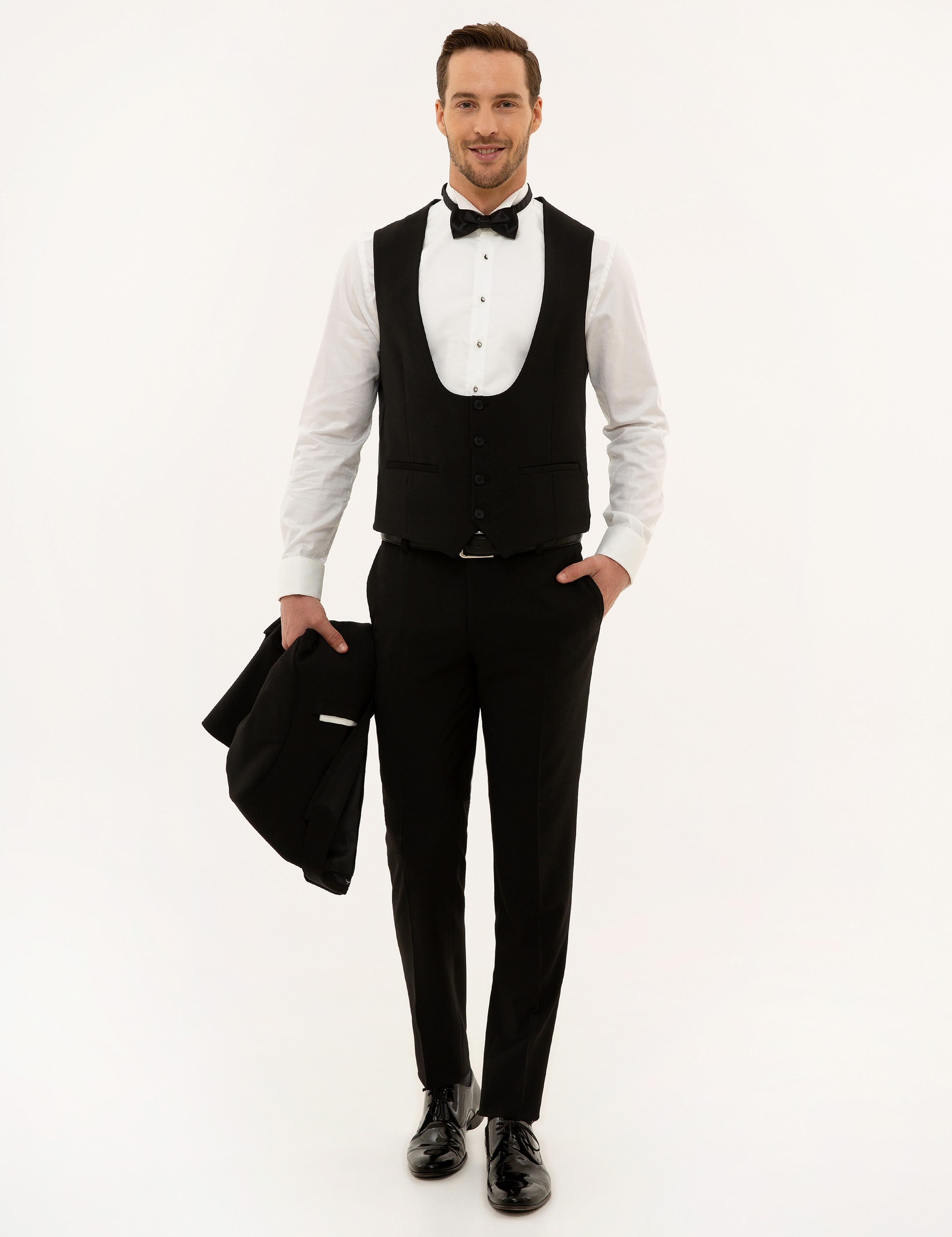 Siyah Ex. Slim Fit Smokin