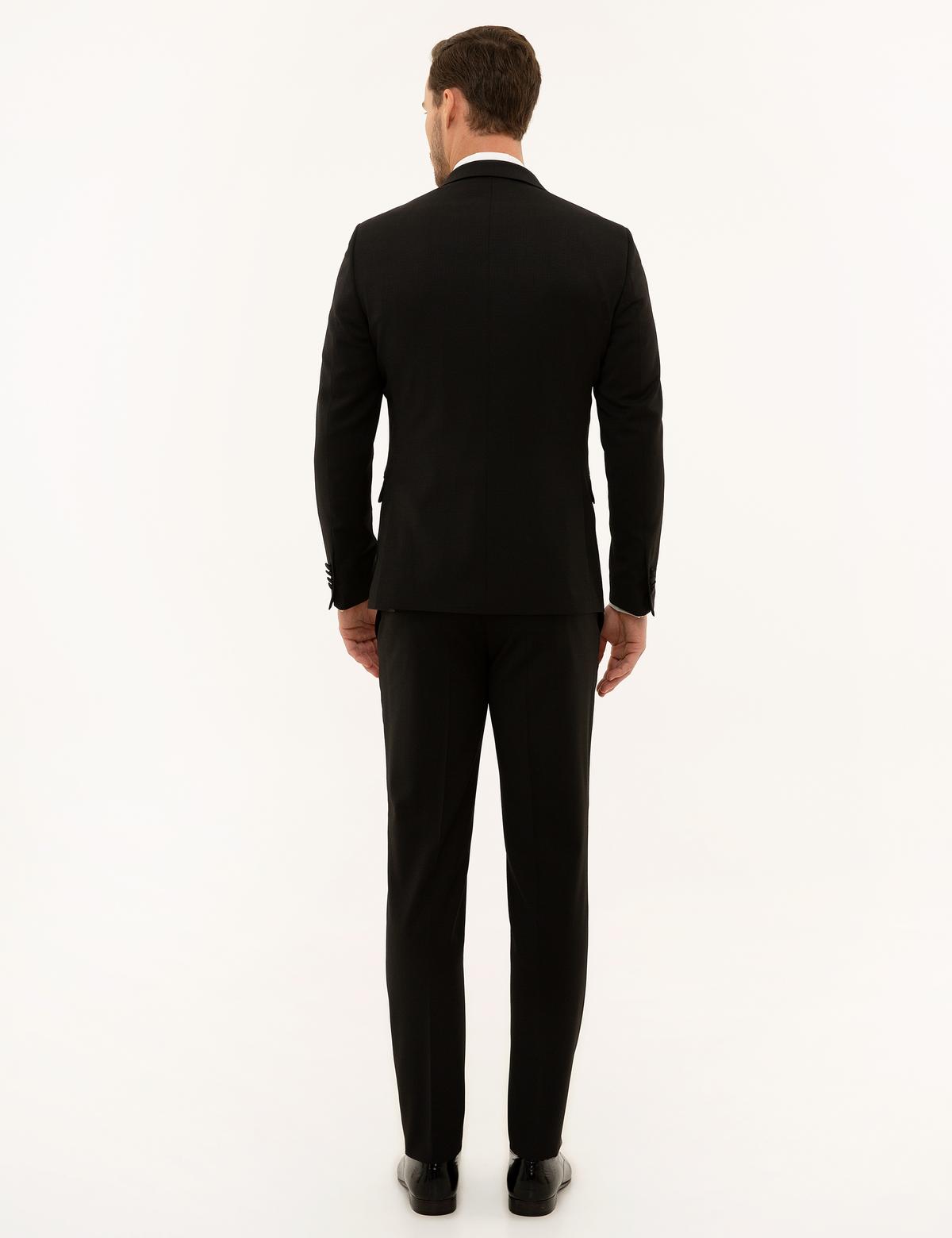 Siyah Ex. Slim Fit Smokin - 50226596008