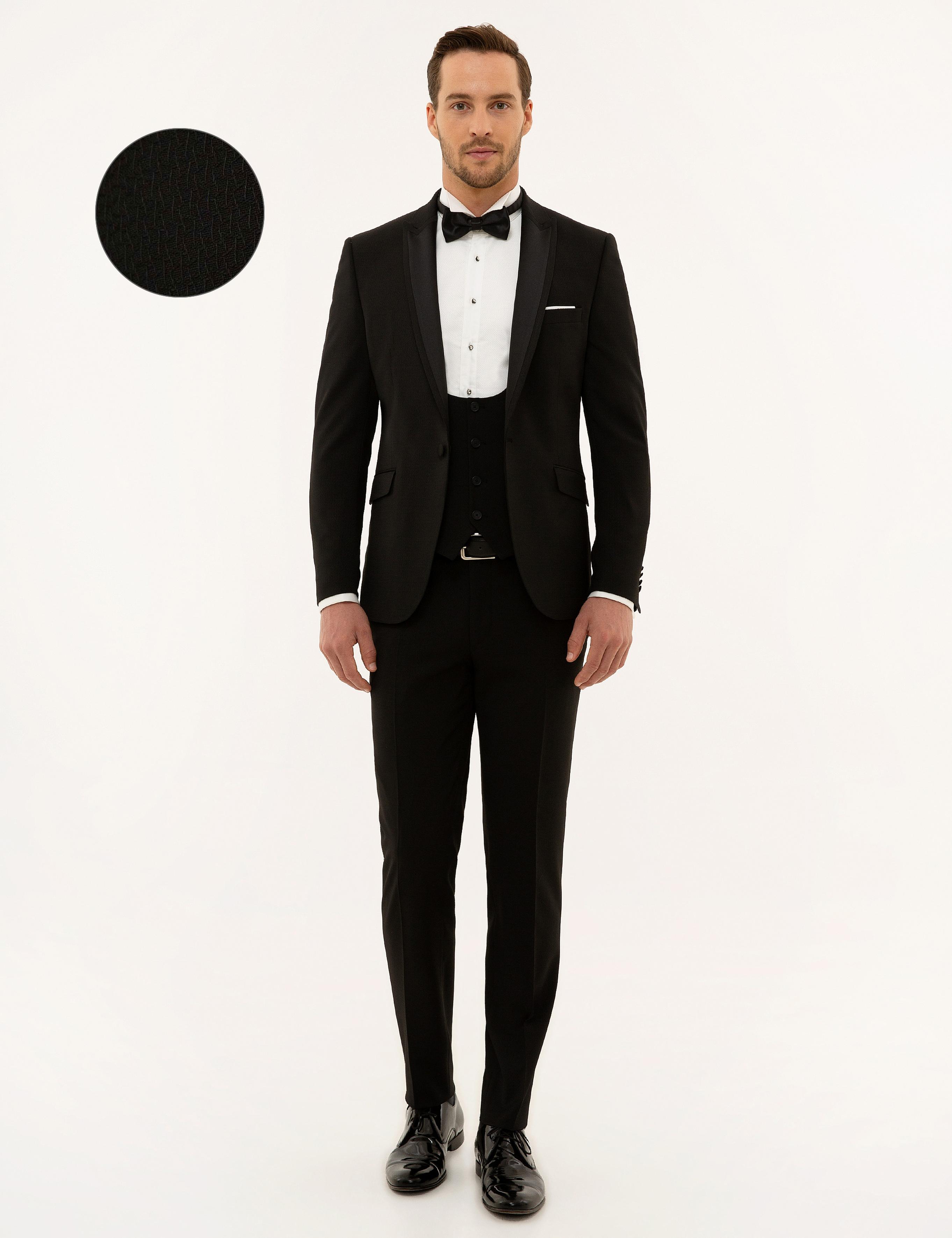 Siyah Ex. Slim Fit Smokin