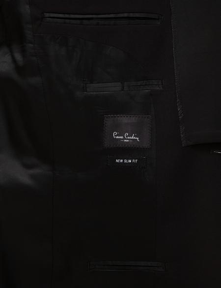 Siyah Ex. Slim Fit Smokin Damatlık - 50227181005