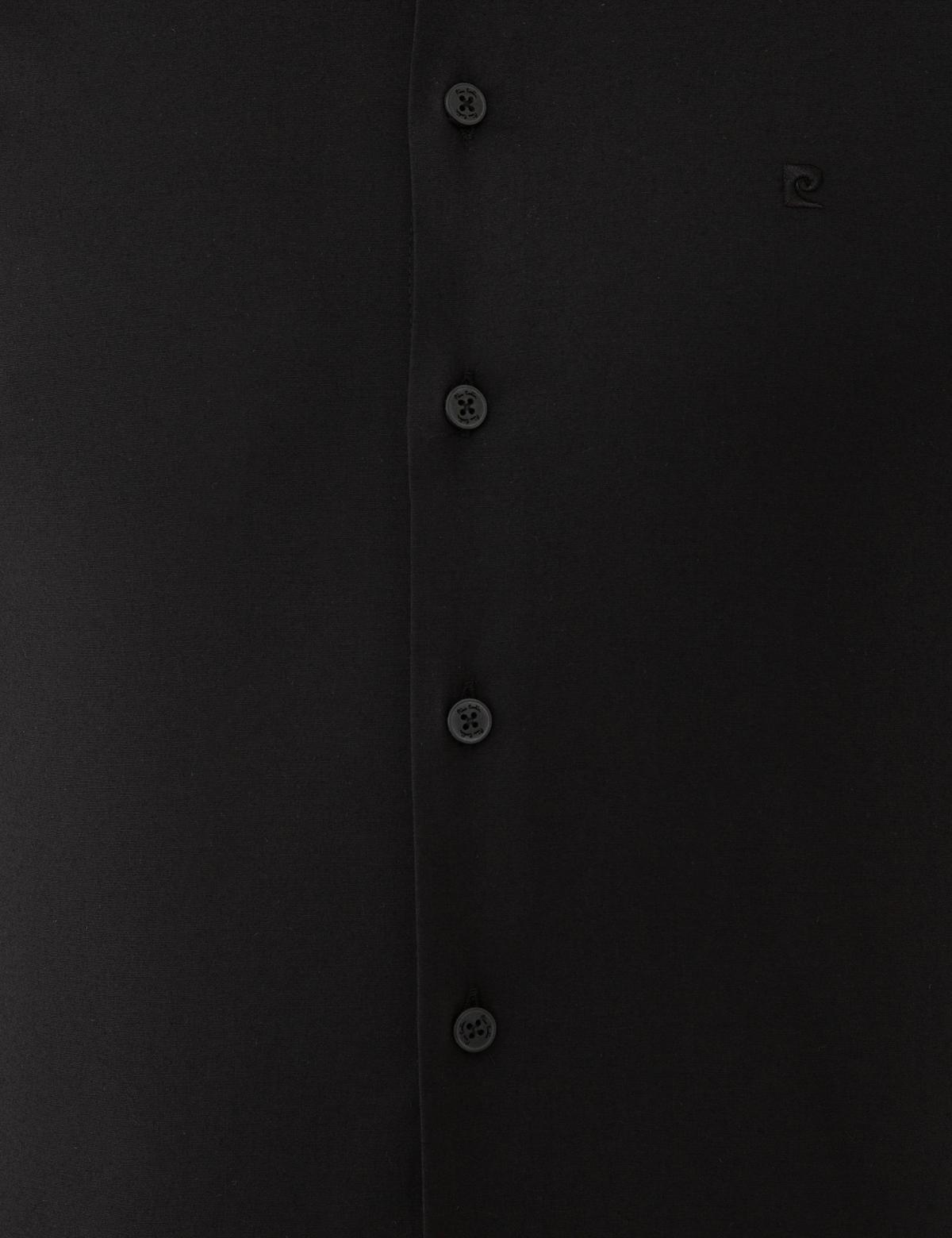 Siyah Slim Fit Likralı Basic Gömlek - 50240461023