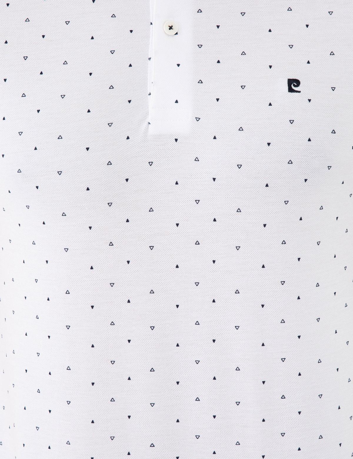 Beyaz Slim Fit Polo Yaka T-Shirt - 50242146001