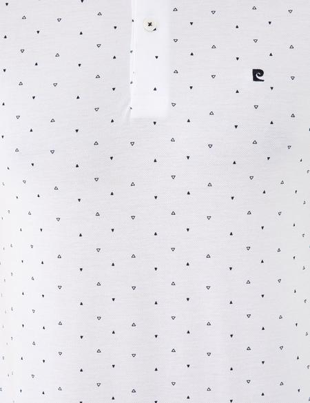 Beyaz Slim Fit Polo Yaka T-Shirt - 50242146001