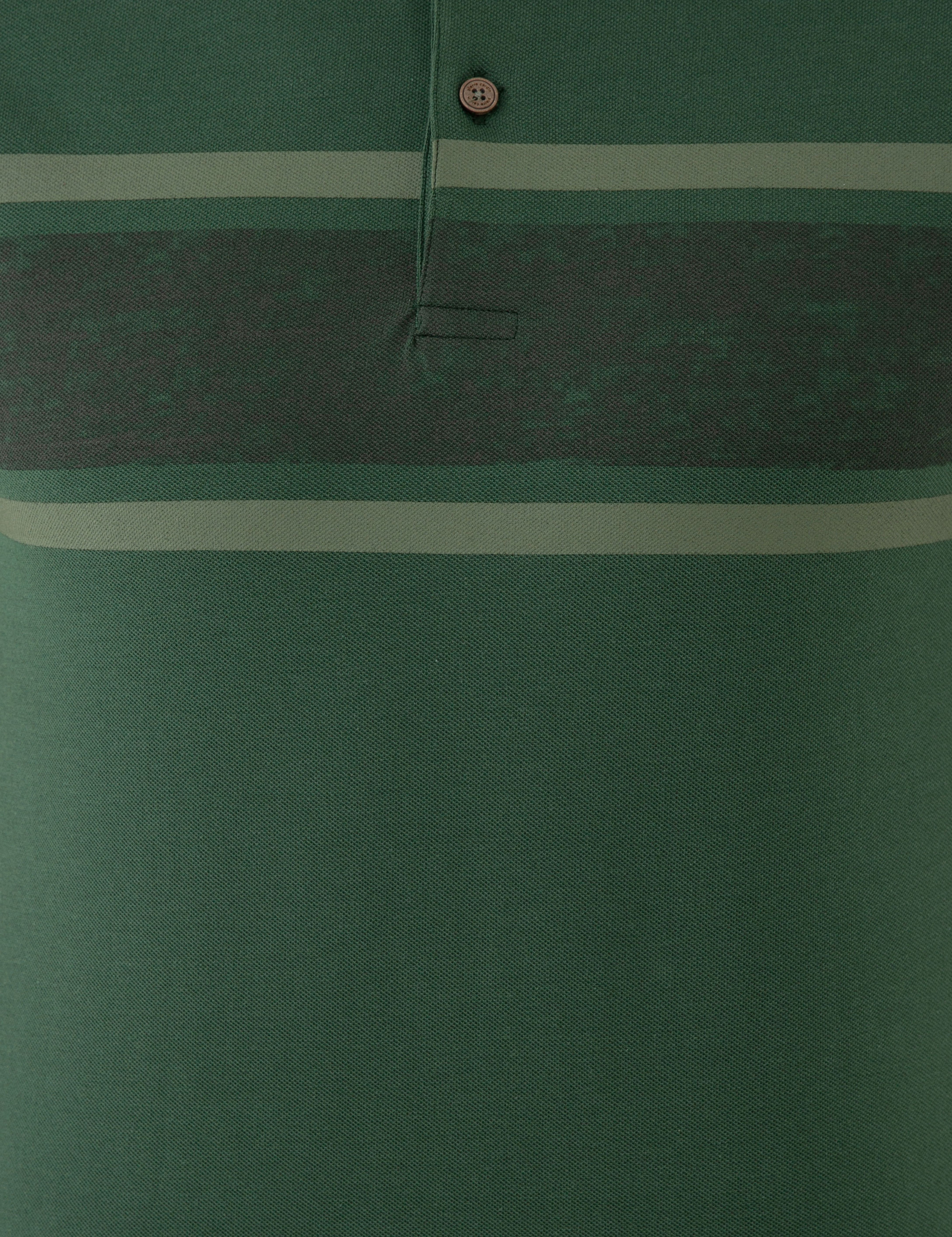 Koyu Yeşil Slim Fit Polo Yaka T-Shirt - Image 5