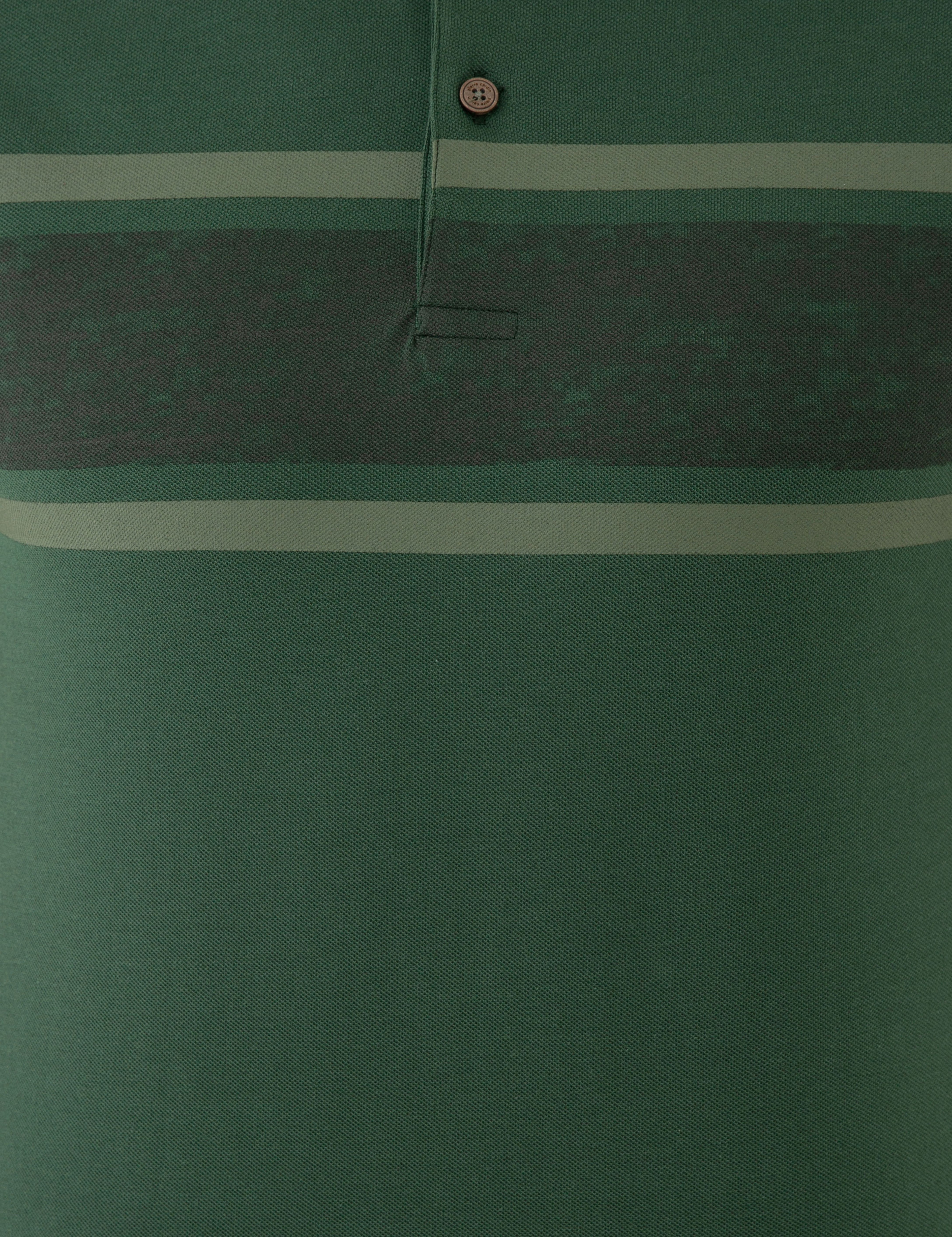 Koyu Yeşil Slim Fit Polo Yaka T-Shirt
