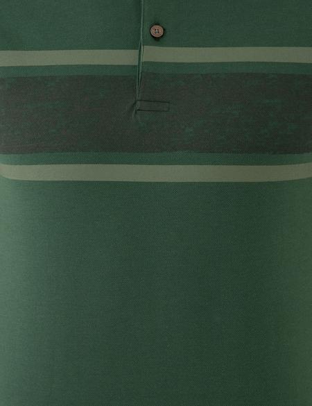 Koyu Yeşil Slim Fit Polo Yaka T-Shirt - 50242150019