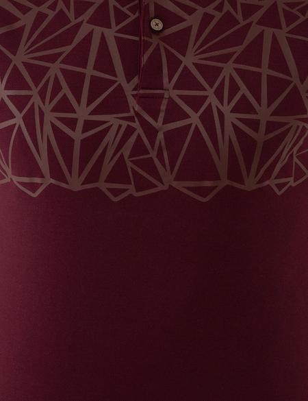 Bordo Slim Fit Tişört - 50242151001