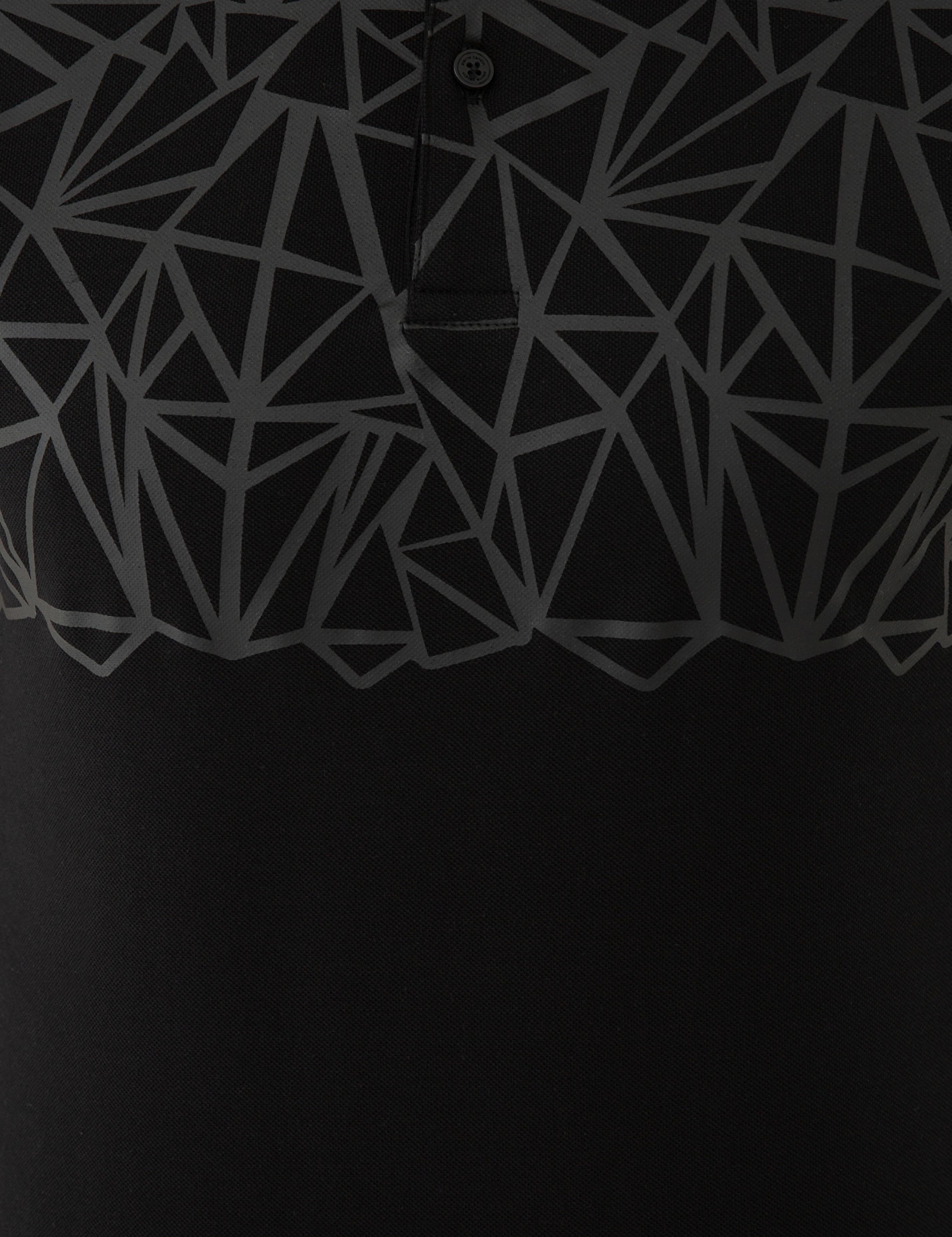 Siyah Slim Fit Polo Yaka T-Shirt