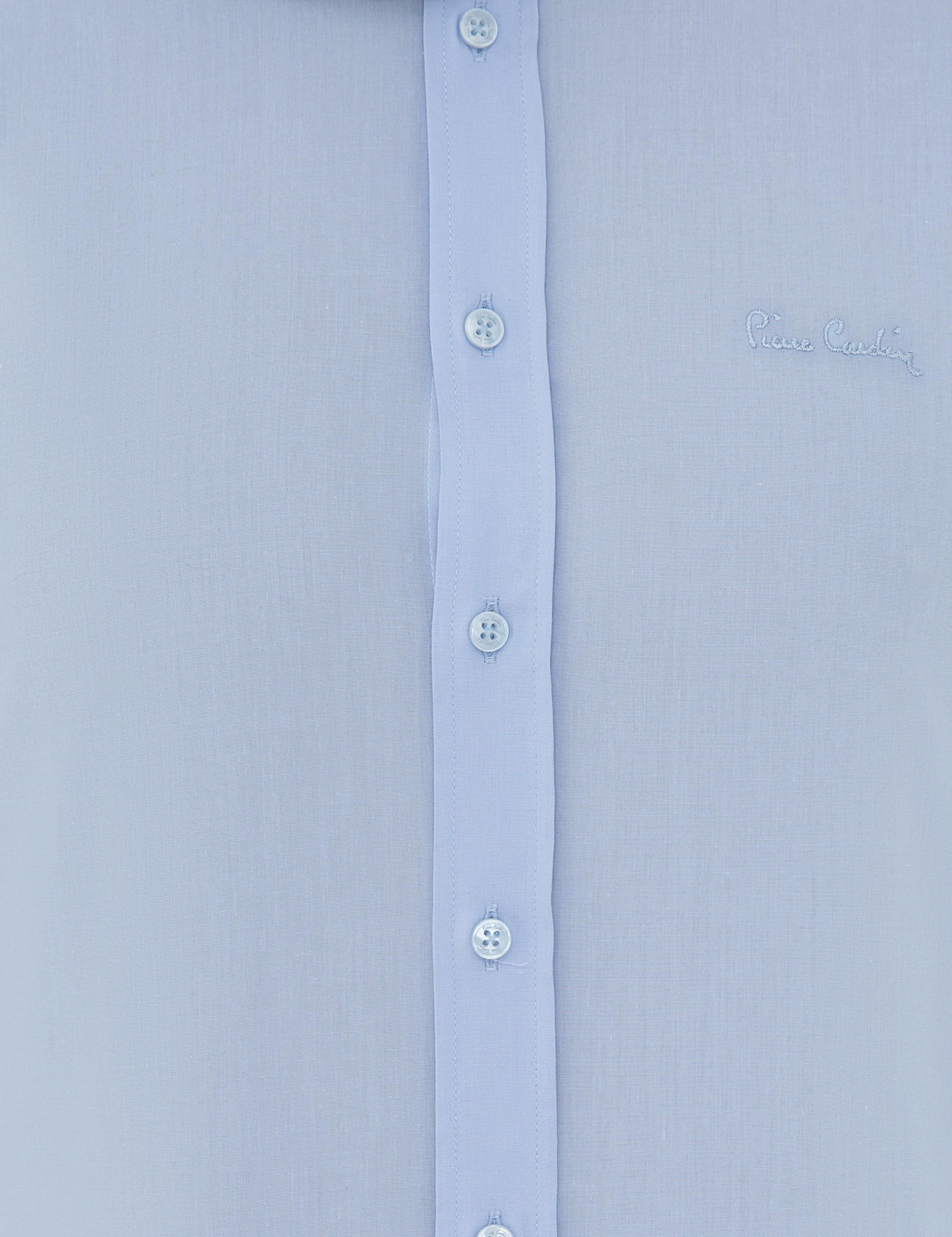 Açık Mavi Slim Fit Uzun Kollu Klasik Gömlek