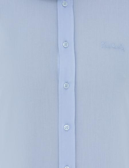 Açık Mavi Slim Fit Uzun Kollu Klasik Gömlek - 50223121012