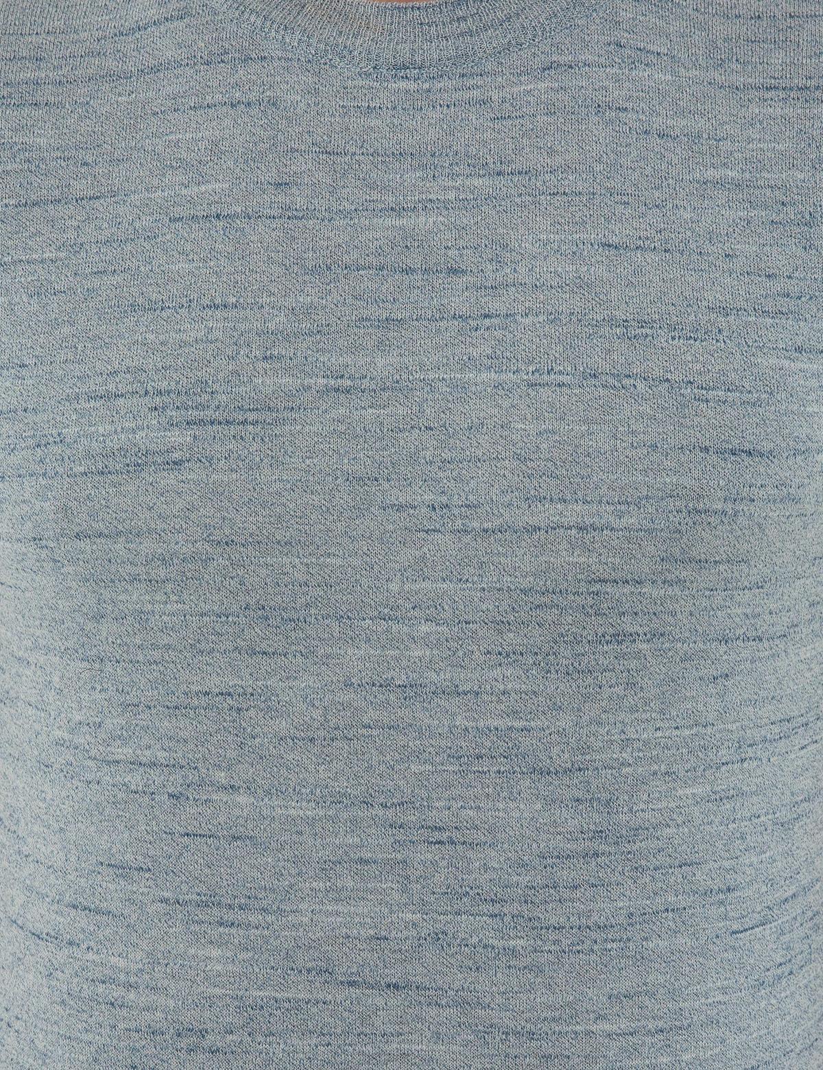 Mavi Slim Fit Bisiklet Yaka Triko Tişört - 50222983049