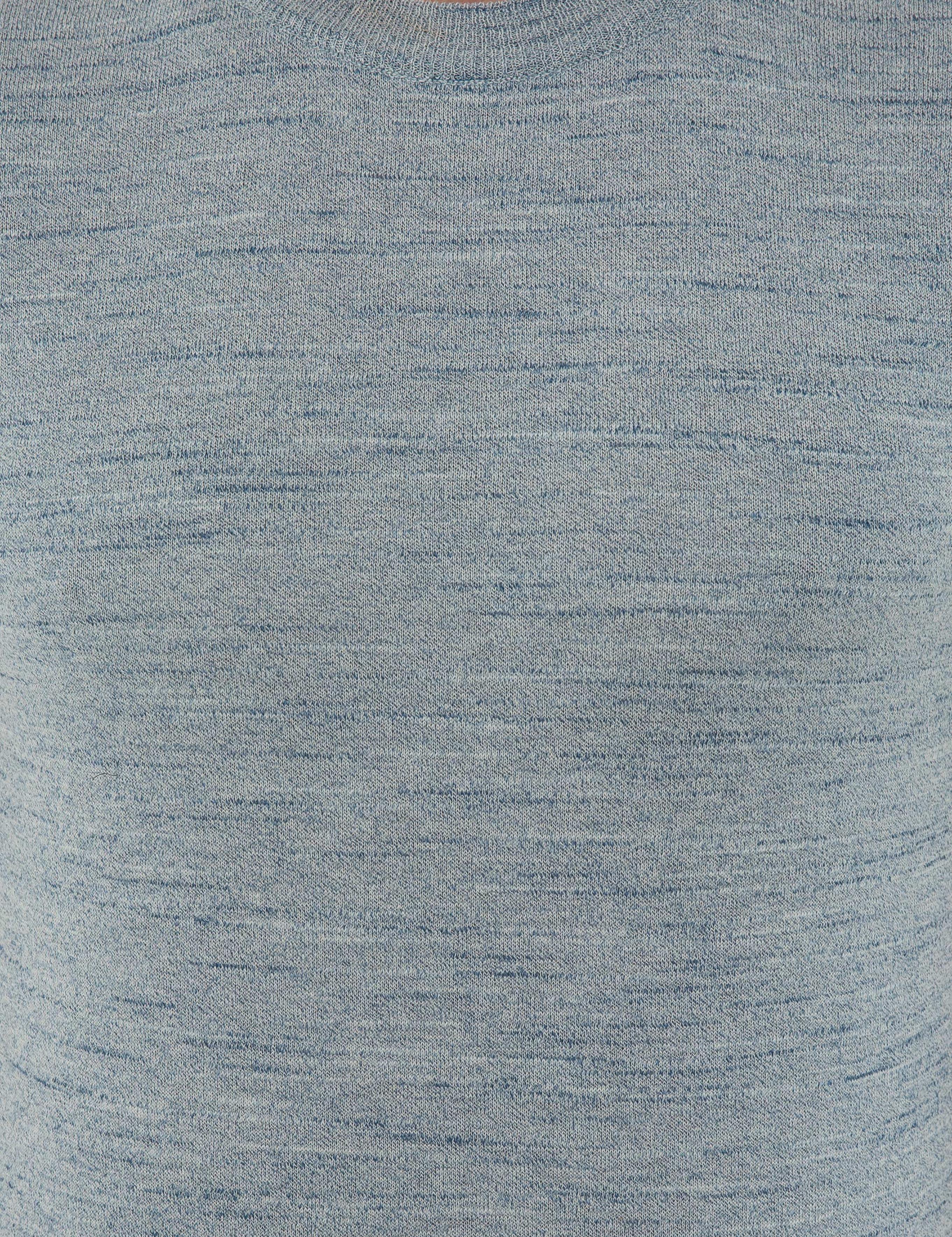 Mavi Slim Fit Bisiklet Yaka Triko Tişört