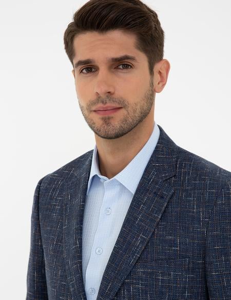 Lacivert Slim Fit Ceket - 50233712011