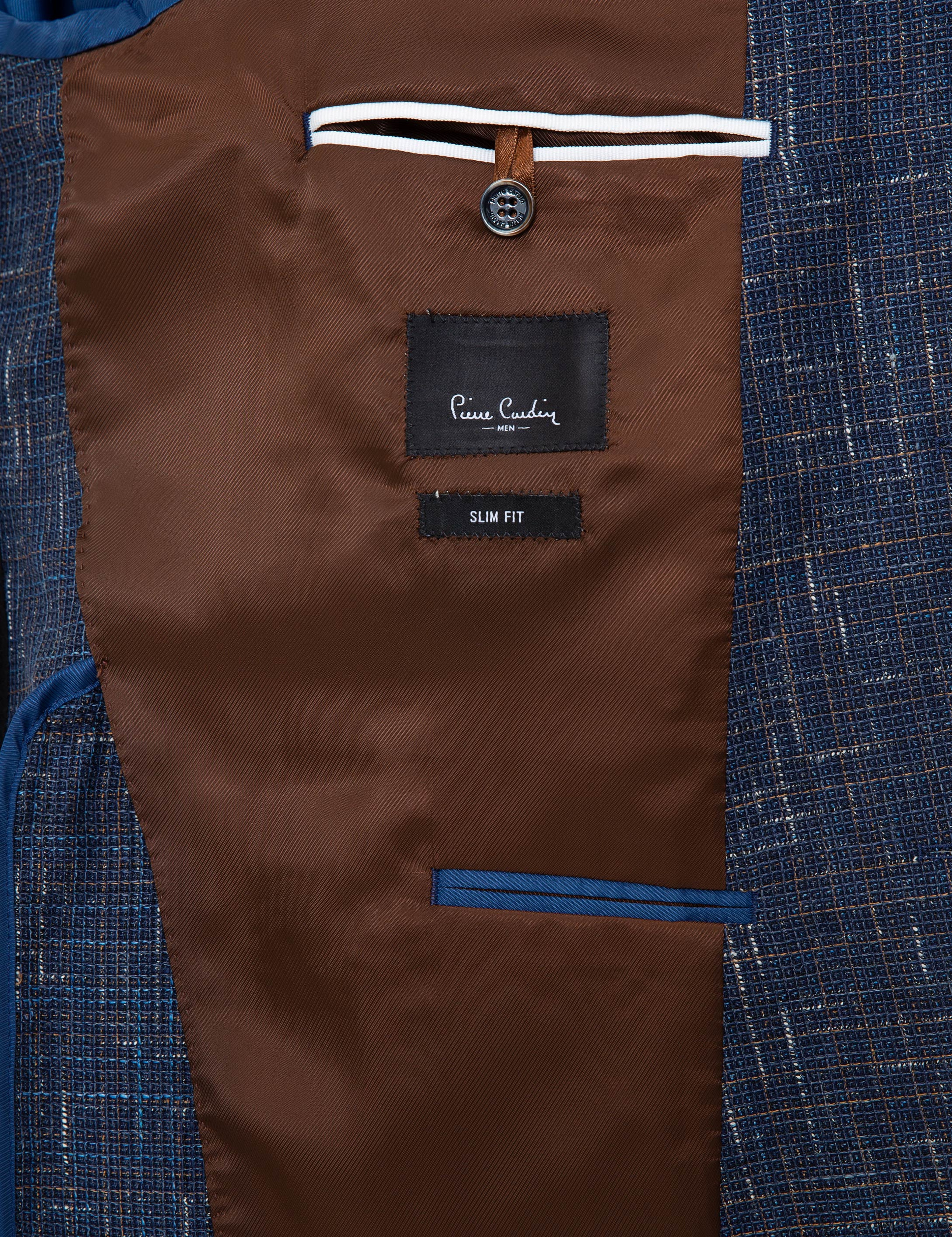 Lacivert Slim Fit Ceket - Image 6