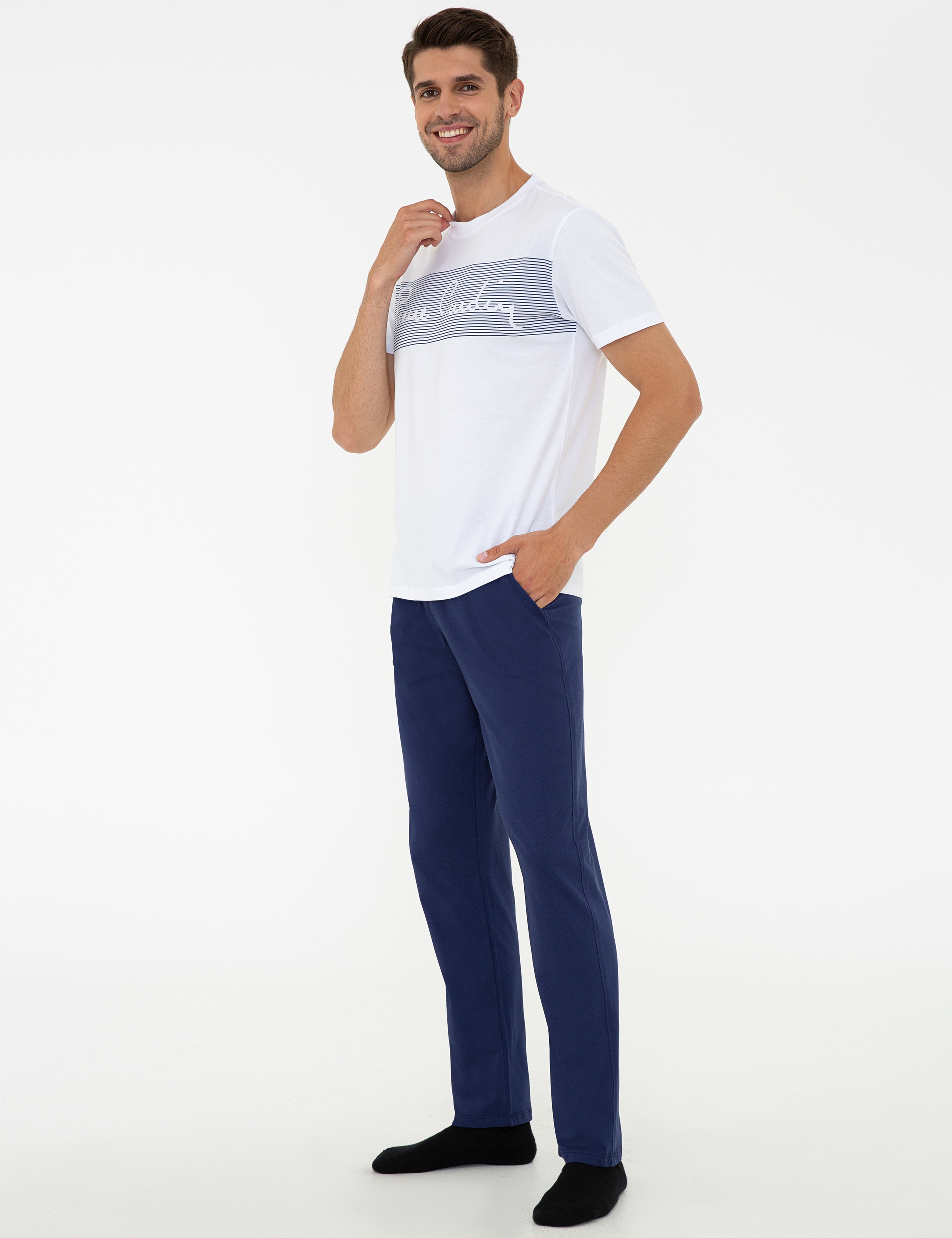 Beyaz Pijama Takımı