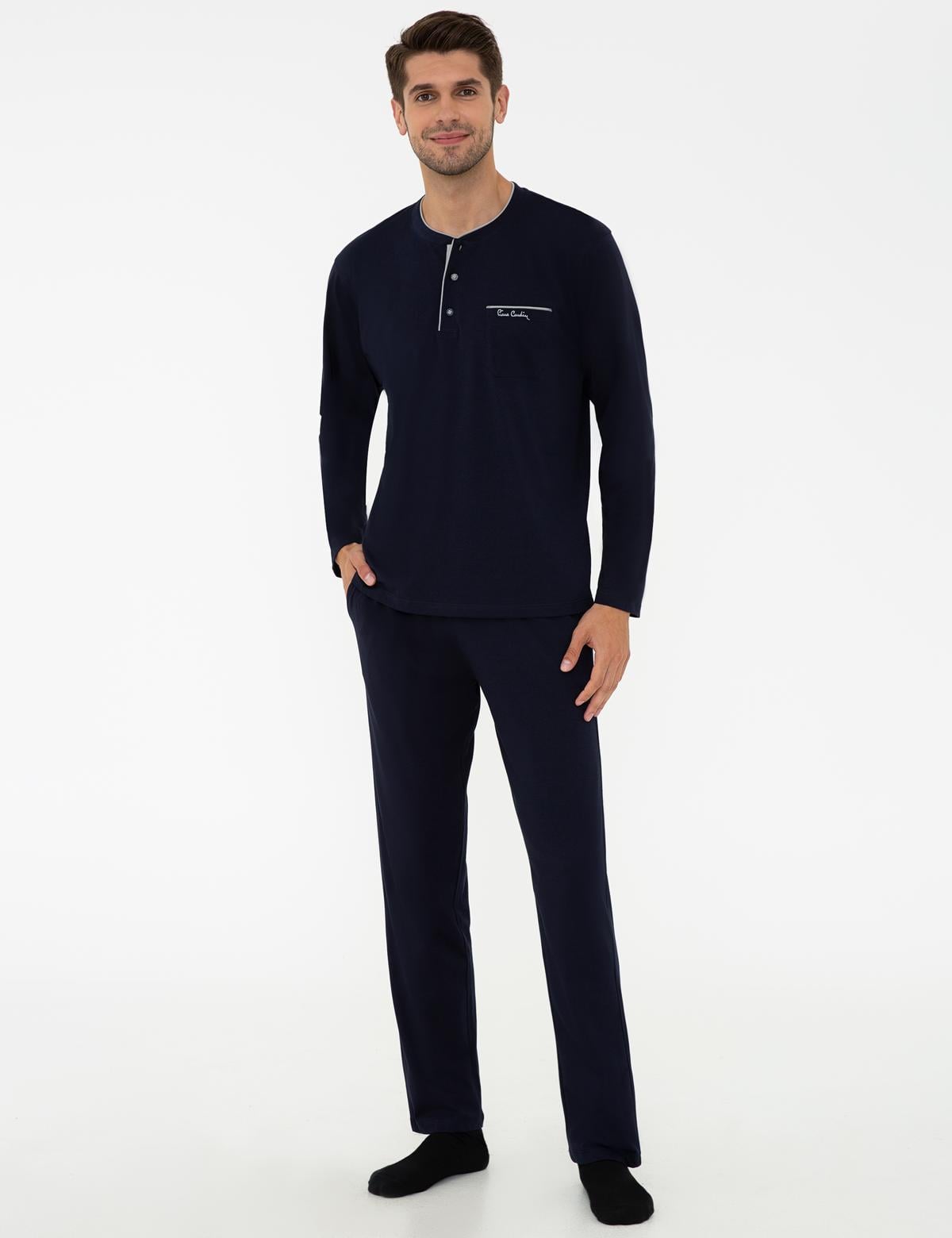 Lacivert Pijama Takımı