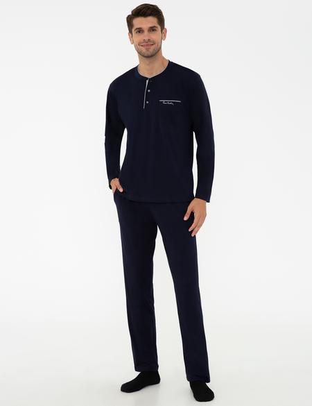 Lacivert Pijama Takımı - 50252552001