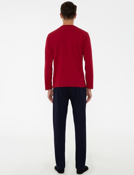 Bordo Pijama Takımı - 50252552002