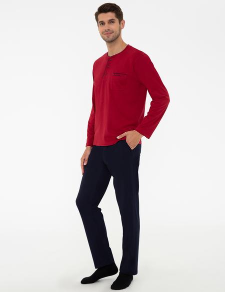 Bordo Pijama Takımı - 50252552002