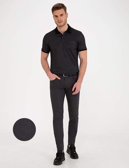 Antrasit Slim Fit Chino Pantolon - 50240024095