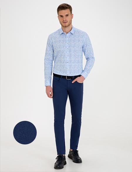 Indigo Slim Fit Chino Pantolon - 50240024135