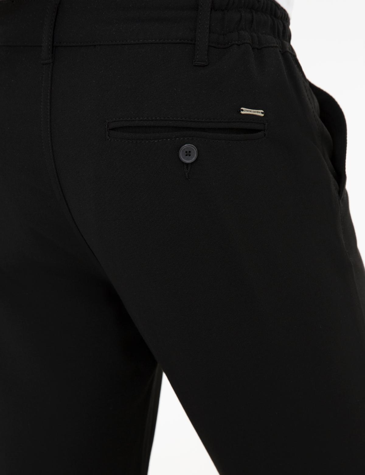 Siyah Jogger Fit Kanvas Pantolon - 50240364095