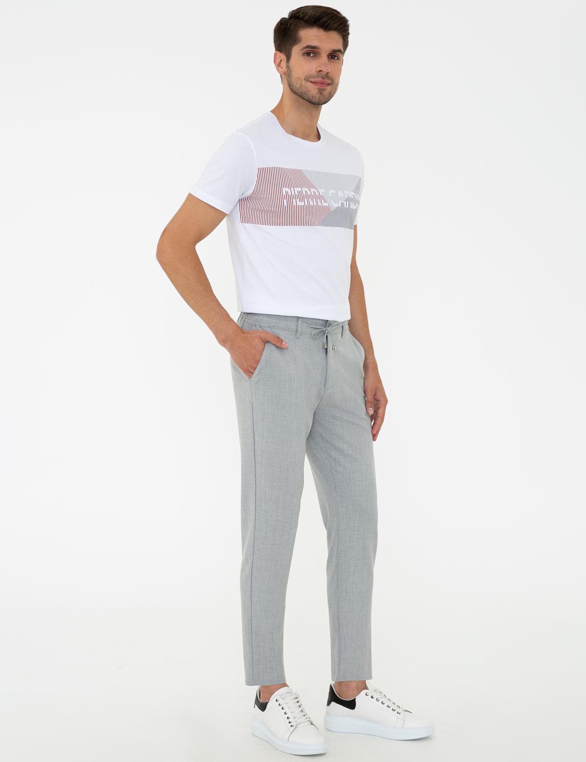 Gri Jogger Fit Pantolon - 50240364085