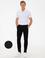 Siyah Slim Fit Kanvas Pantolon