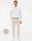 Bej Slim Fit Kanvas Pantolon