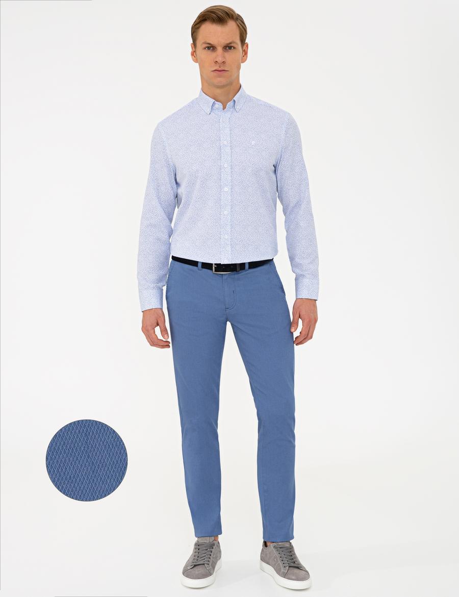 Mavi Slim Fit Kanvas Pantolon