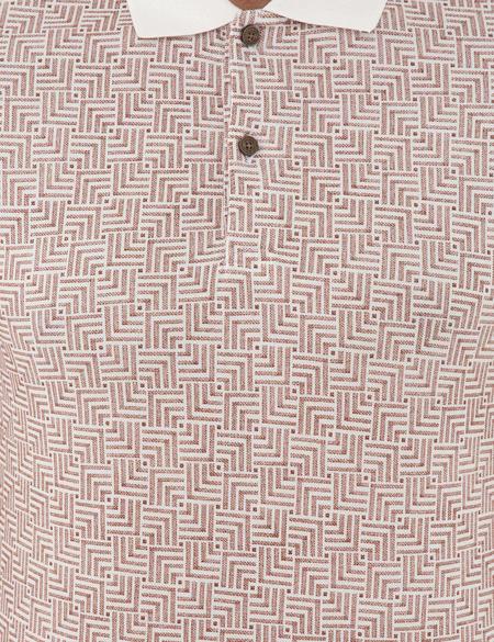 Ekru Slim Fit Polo Yaka T-Shirt - 50242035001