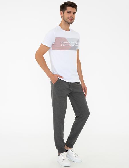 Antrasit Slim Fit Paça Lastikli Eşofman Altı - 50243992019