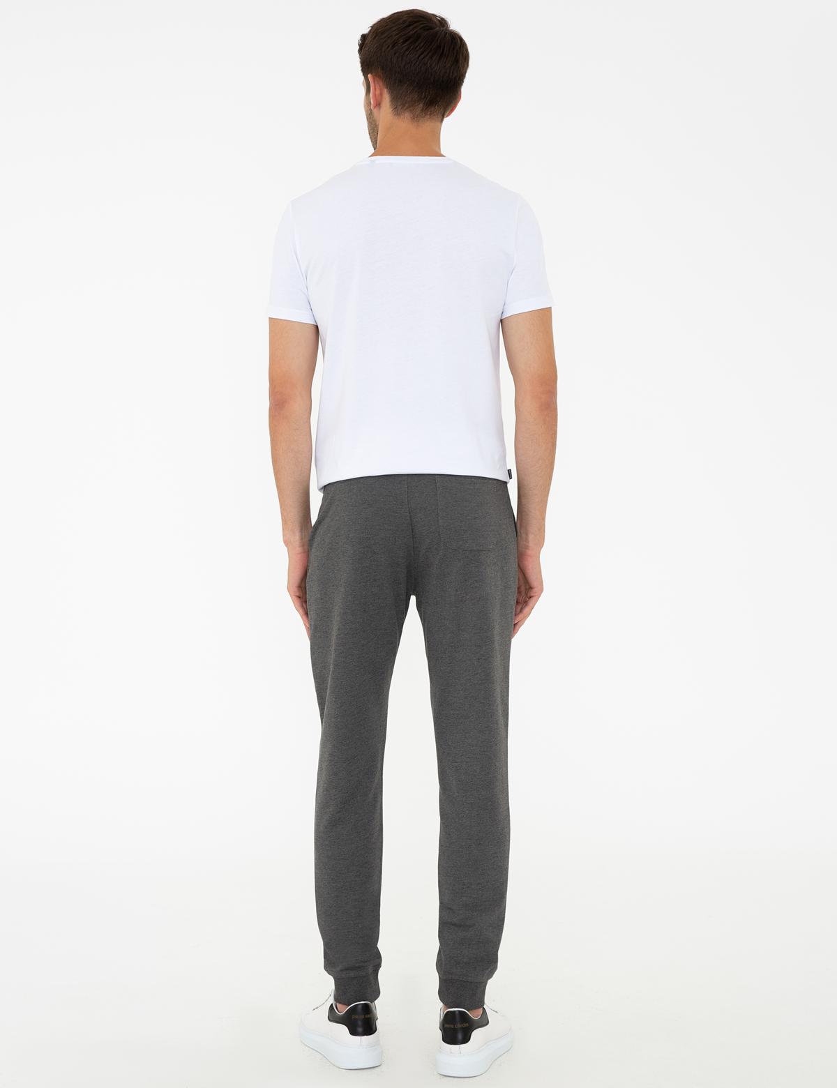 Antrasit Slim Fit Paça Lastikli Eşofman Altı - 50243992019