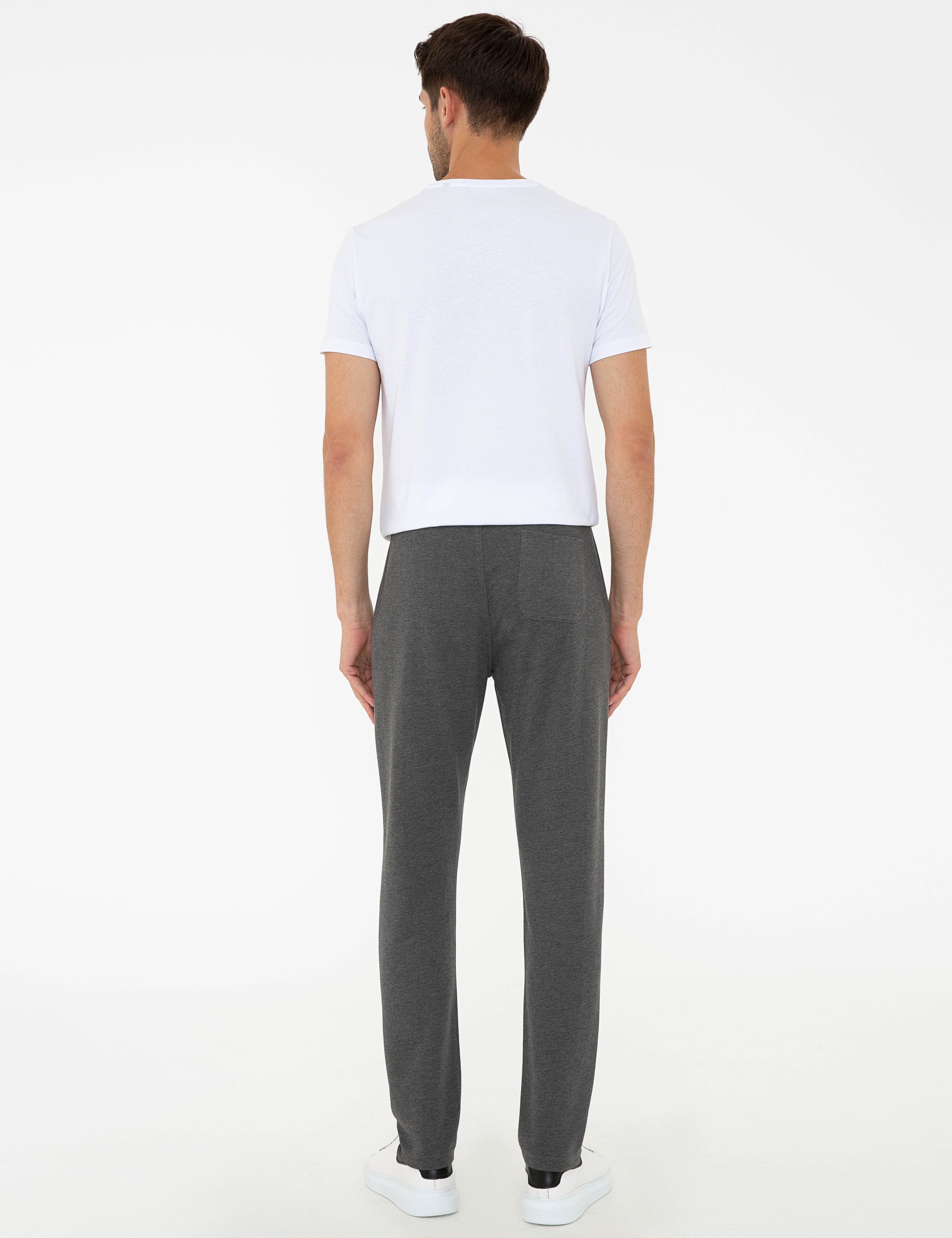Antrasit Slim Fit Eşofman Altı - Image 3