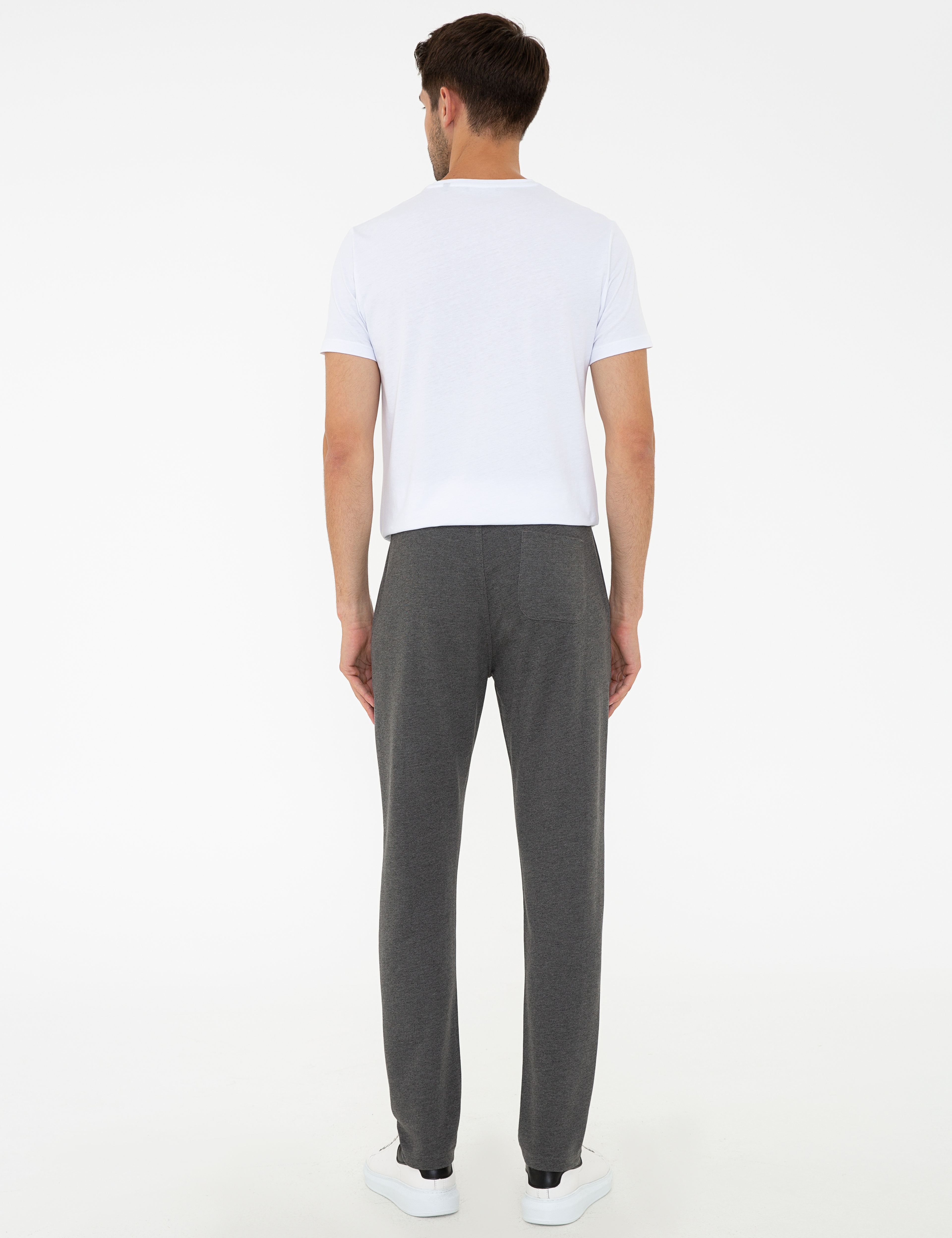 Antrasit Slim Fit Eşofman Altı