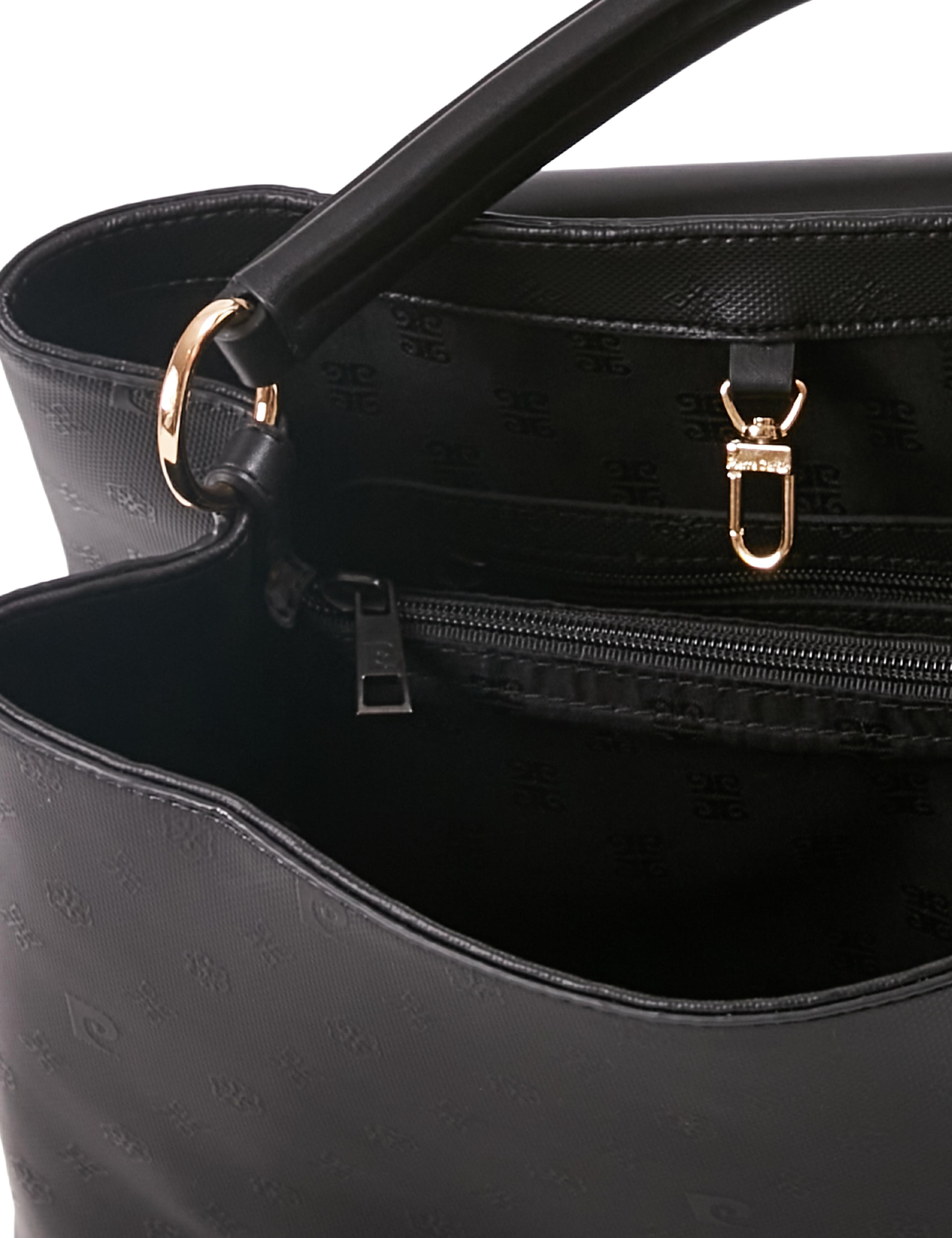 Siyah Uzun Askılı Kol Çantası