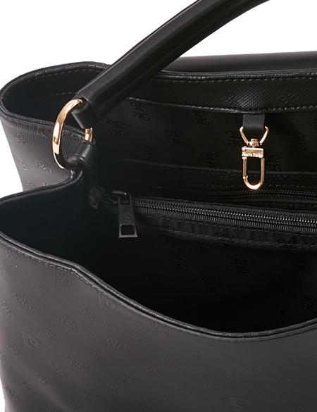 Siyah Uzun Askılı Kol Çantası - 50245115001