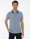 Lacivert Slim Fit Polo Yaka T-Shirt