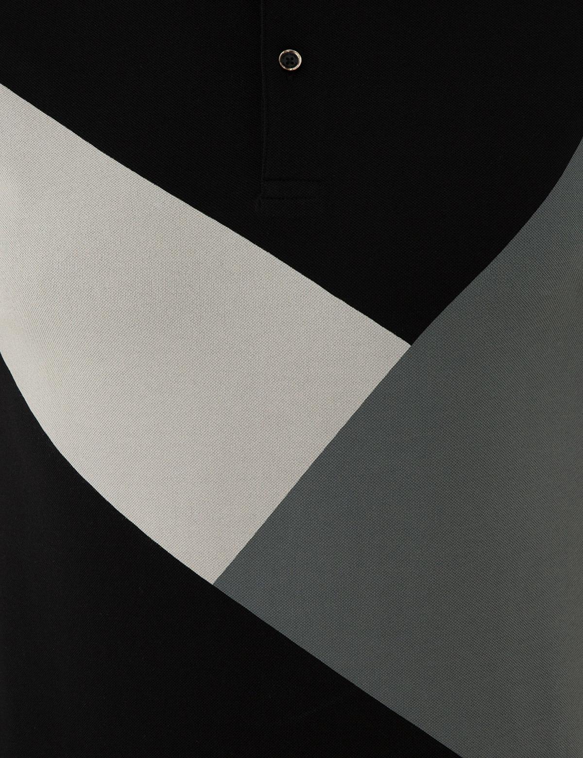 Siyah Slim Fit Polo Yaka T-Shirt - 50242143005