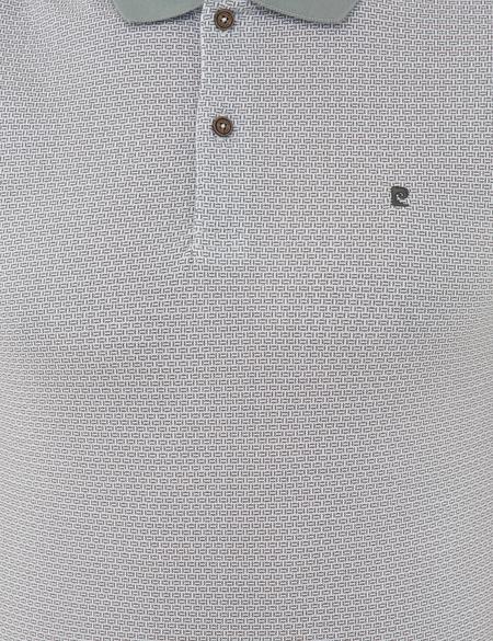Gri Slim Fit Polo Yaka Tişört - 50242149011