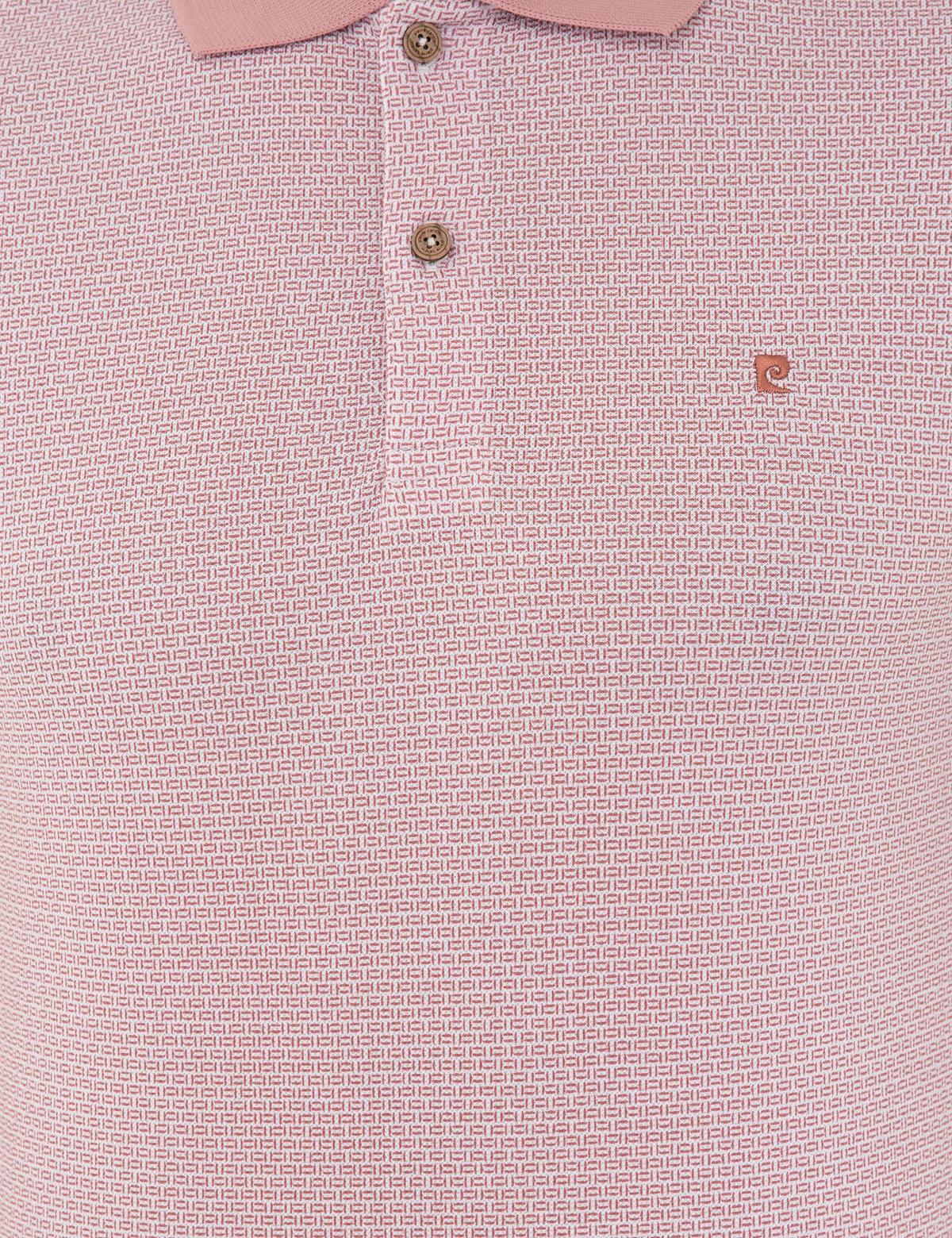 Gül Kurusu Slim Fit Polo Yaka Tişört - 50242149019