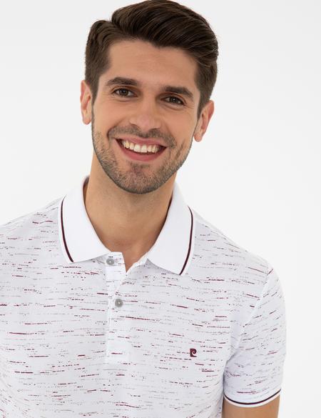 Beyaz Slim Fit Polo Yaka T-Shirt - 50242060002