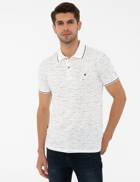 Beyaz Slim Fit Polo Yaka T-Shirt - 50242060010