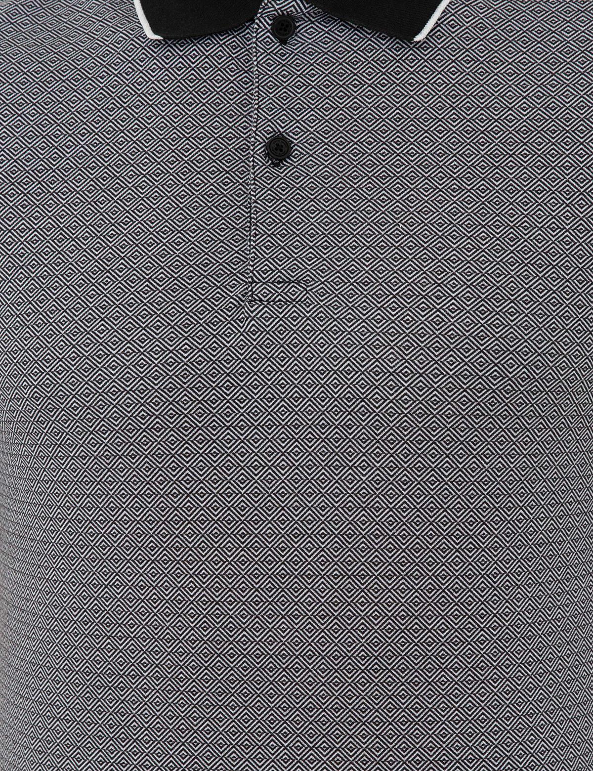 Siyah Slim Fit Polo Yaka T-Shirt - 50242036019